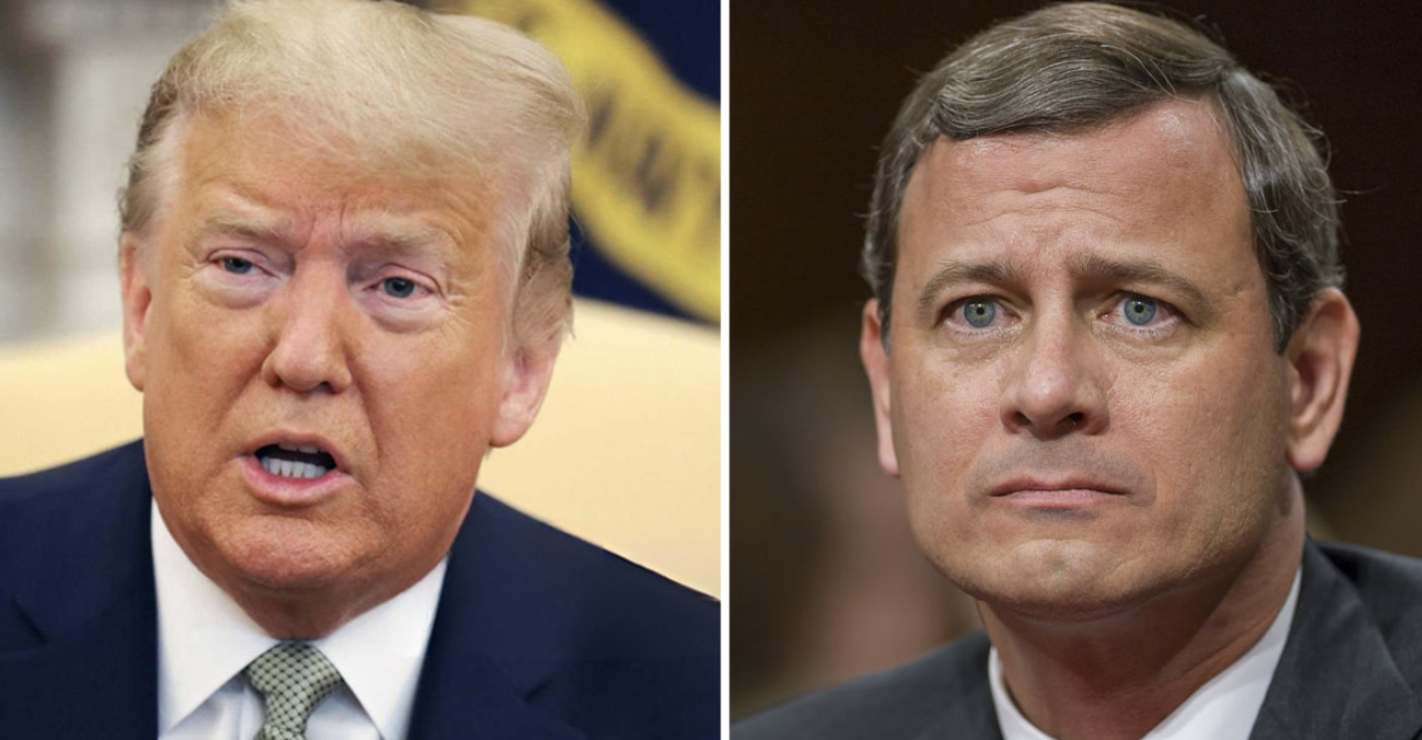 donald-trump’s-hot-mic-reveals-what-he-said-to-justice-roberts