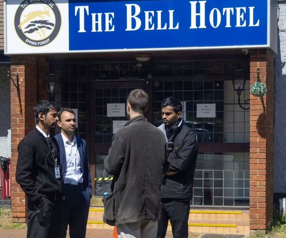 In May Express.co.uk visited the Bell Hotel after it reopened to asylum seekers