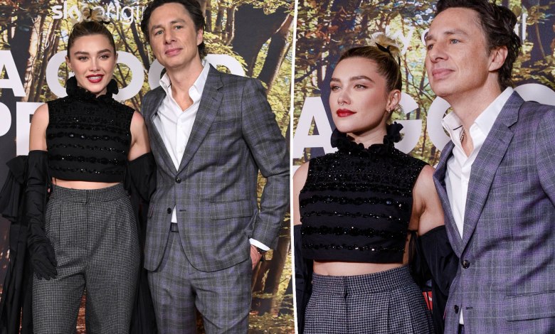 zach-braff-and-florence-pugh,-who-were-once-lovers,-met-again-at-the-a-good-person-premiere