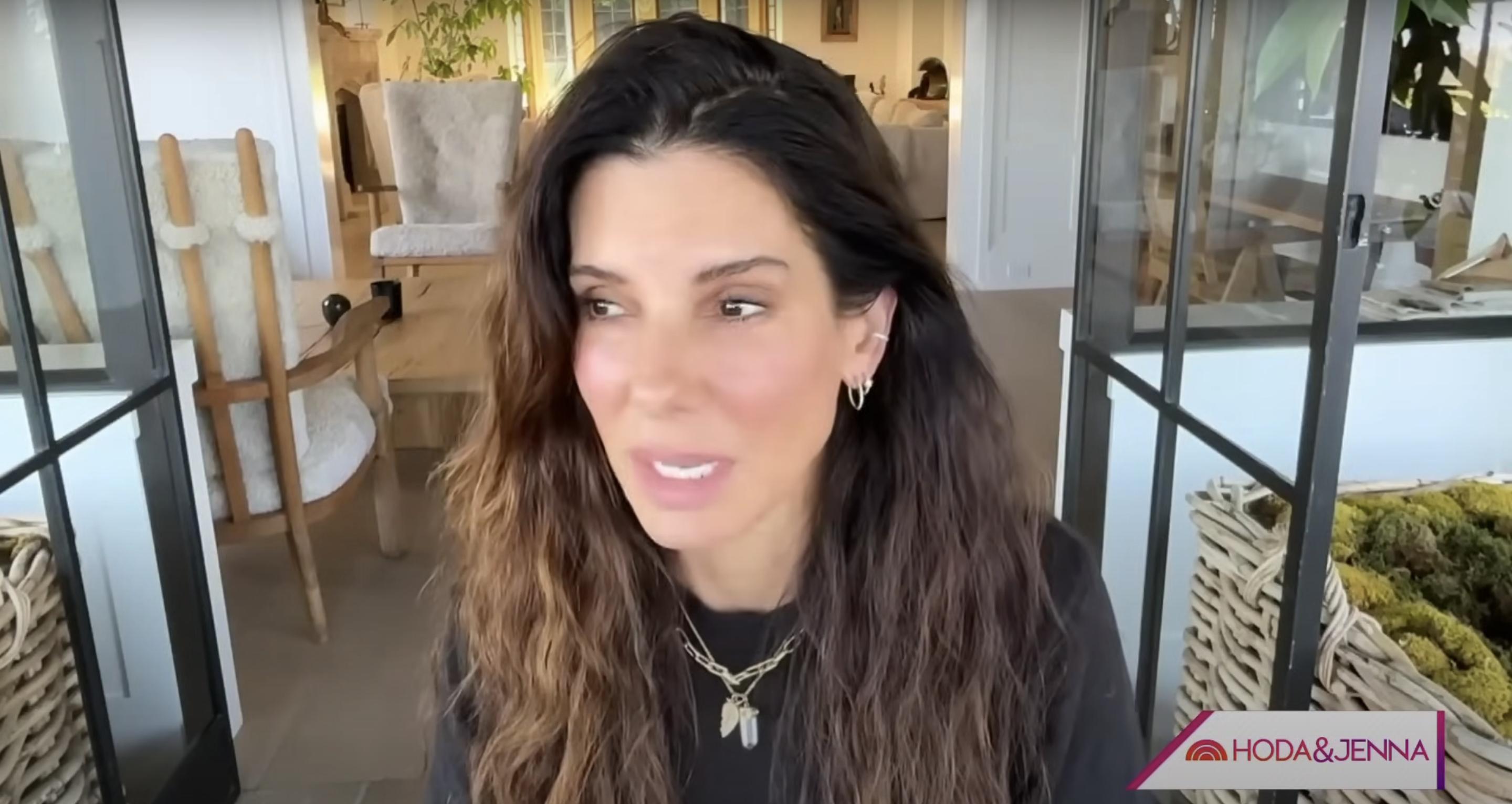 A screenshot of Sandra Bullock sharing a sweet birthday message to Hoda Kotb in a video posted on August Aug 12, 2024 | Source: YouTube/@HodaAndJenna