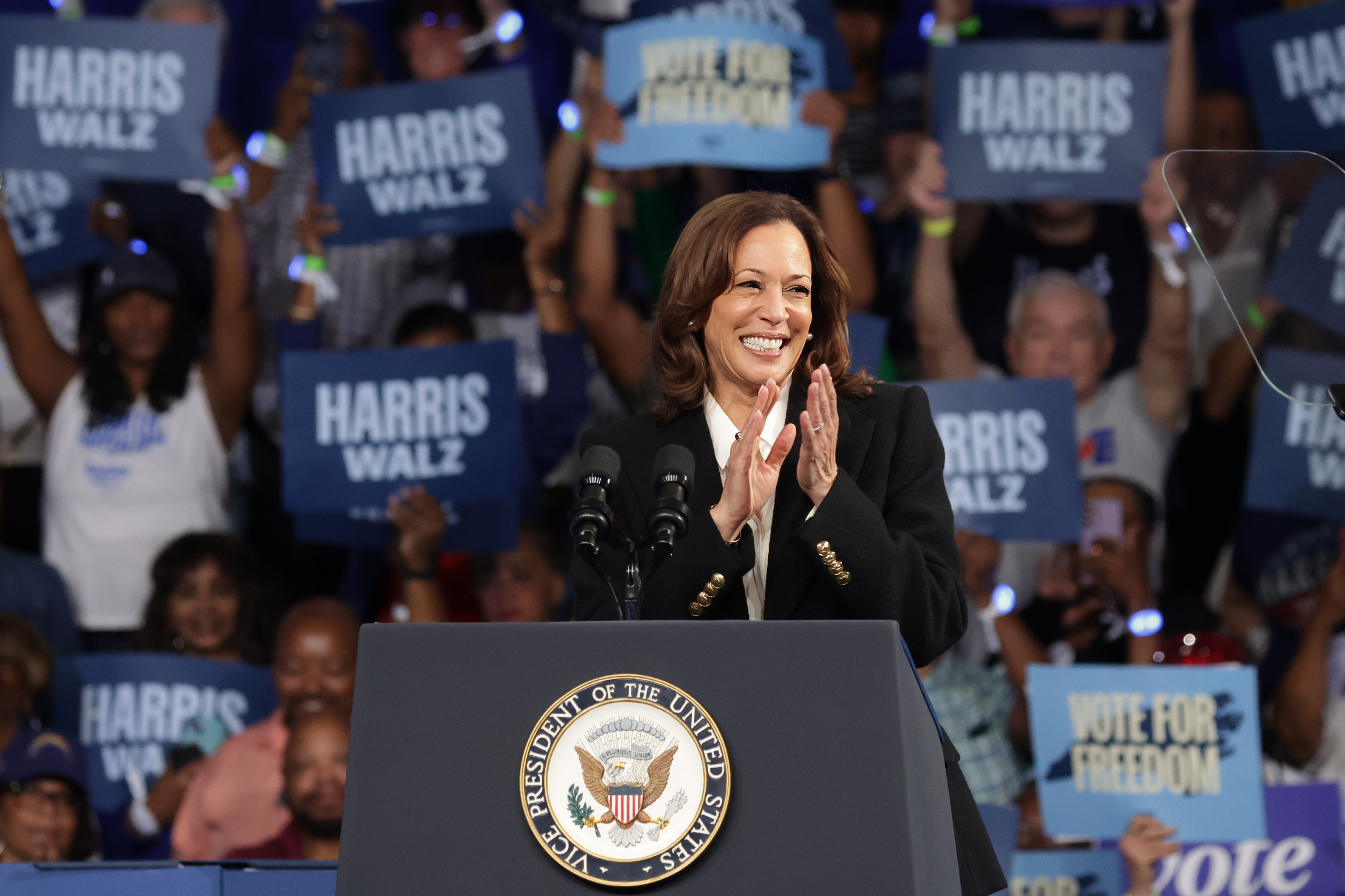 Kamala Harris rally