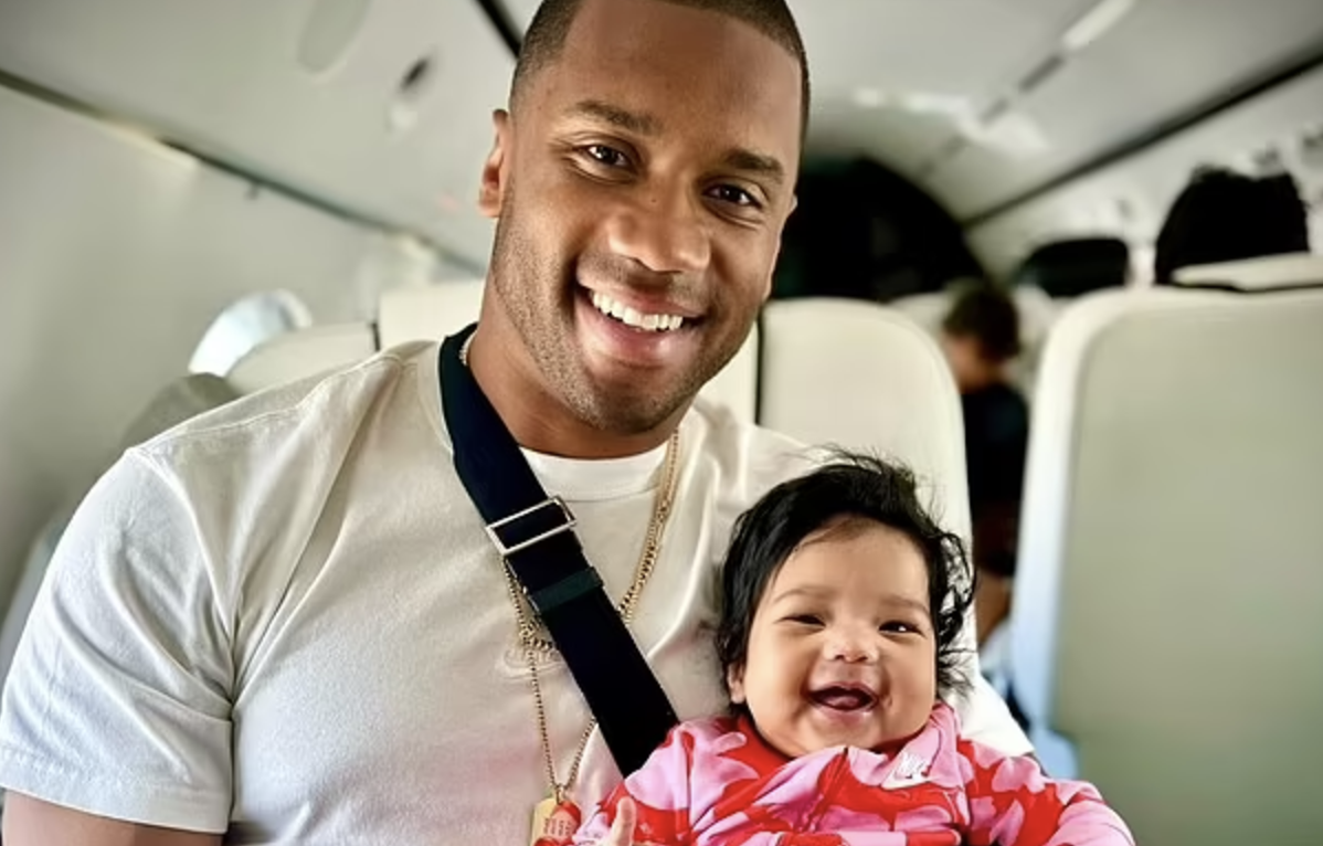 ciara’s-husband,-russell-wilson,-shares-an-adorable-photo-of-their-three-month-old-daughter,-amora-princess,-with-the-caption:-‘baby-girl-knows-how-to-make-daddy-smile.’