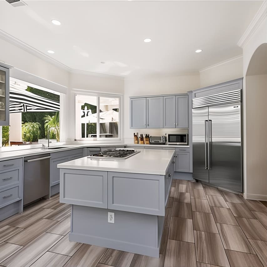 Kitchen in Morris Chestnut's California Home