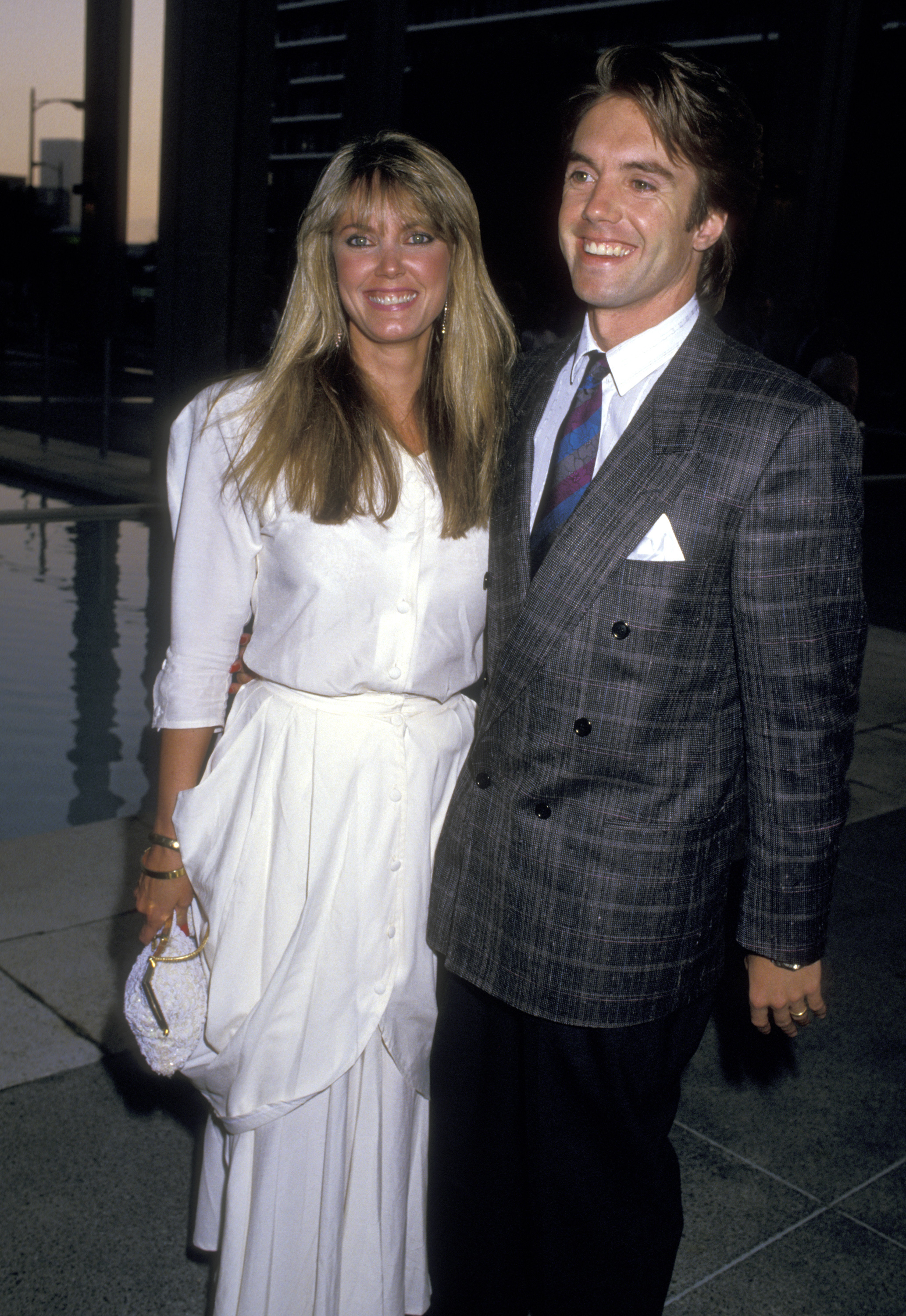 Ann Pennington and Shaun Cassidy during Opening Night Performance of "She Loves You" on July 2, 1987, in Los Angeles, California. | Source: Getty Images