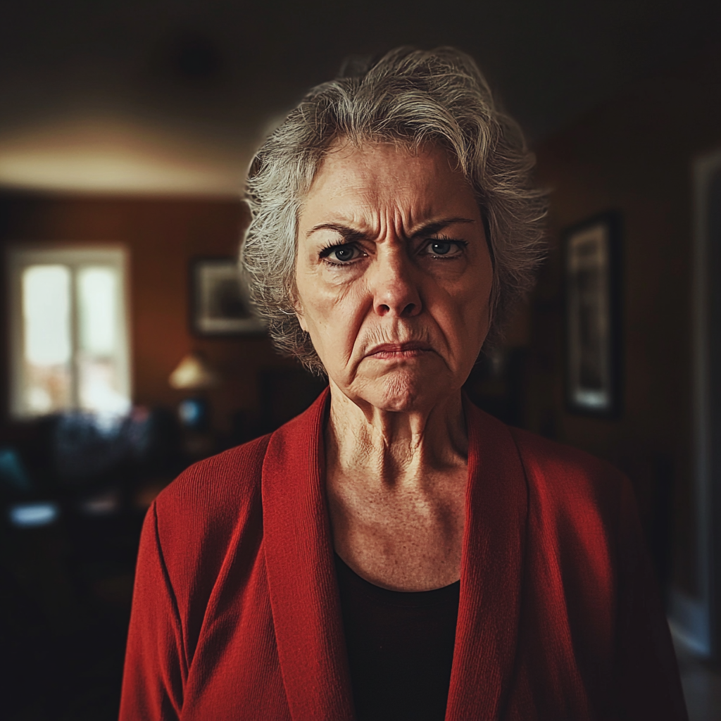 An angry older woman | Source: Midjourney