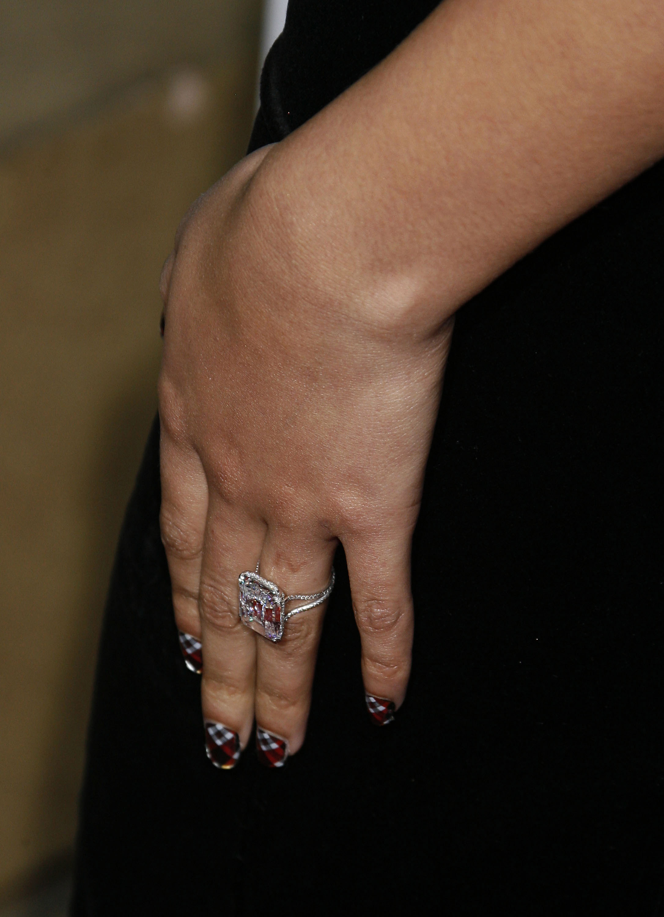 Beyonce's ring during the 