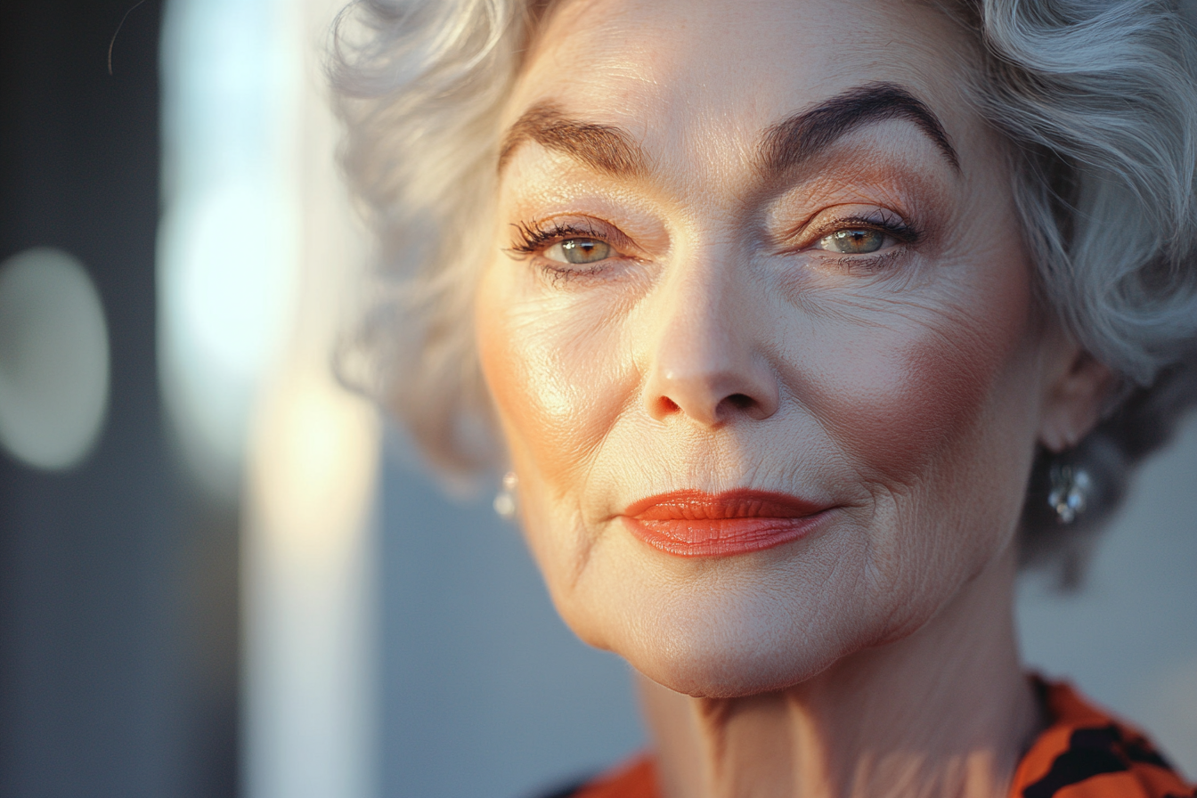 A close-up shot of an older woman | Source: Midjourney