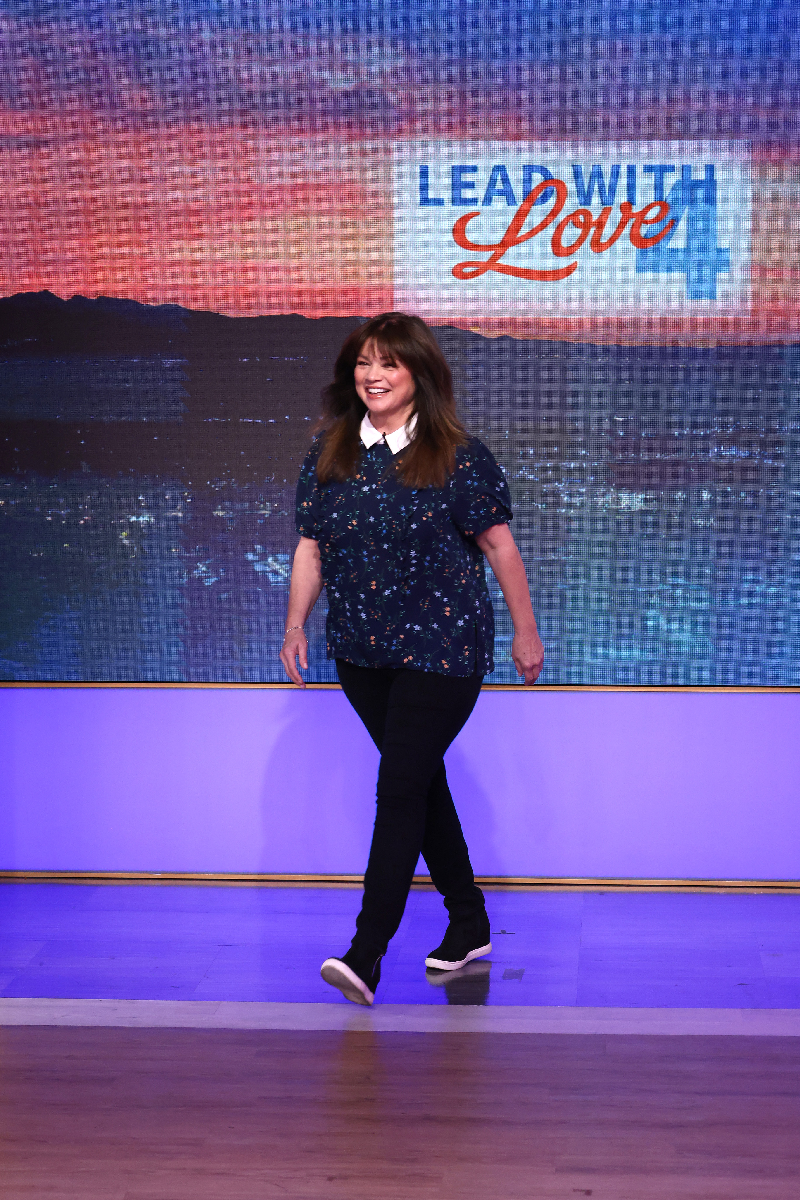 Valerie Bertinelli onstage during Project Angel Food's Lead with Love 4 - A Fundraising Special on KTLA in Los Angeles, California, on June 24, 2023 | Source: Getty Images