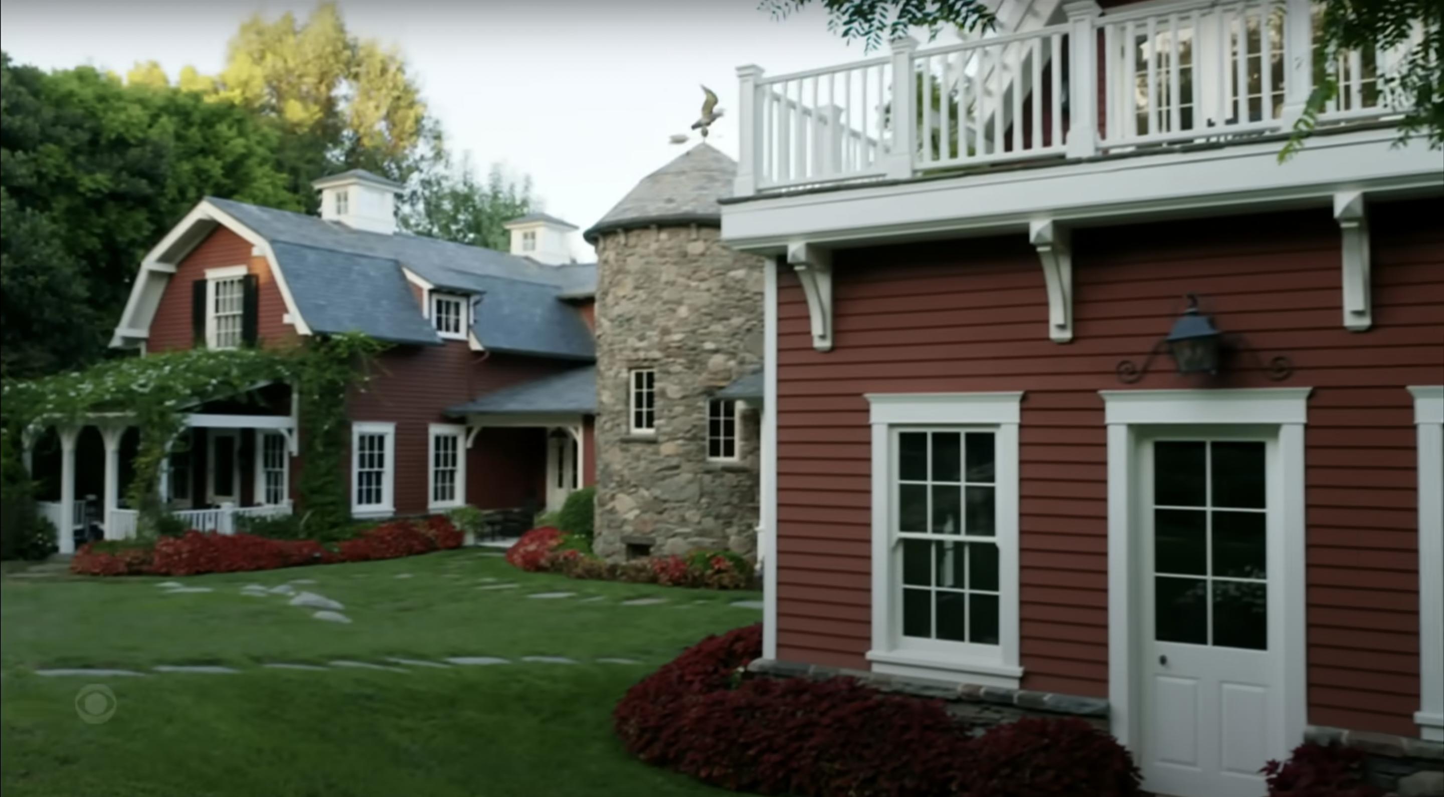 A view of Barbra Streisand and James Brolin's home, posted on Novmeber 14, 2023 | Source: YouTube/The Late Show with Stephen Colbert