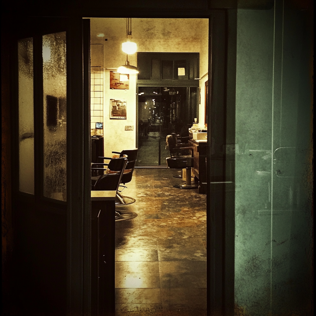 The entrance to a salon | Source: Midjourney