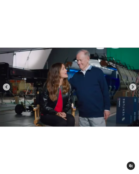 Jennifer and William Garner in the Capital One ad posted on April 1, 2024 | Source: Instagram/jennifer.garner