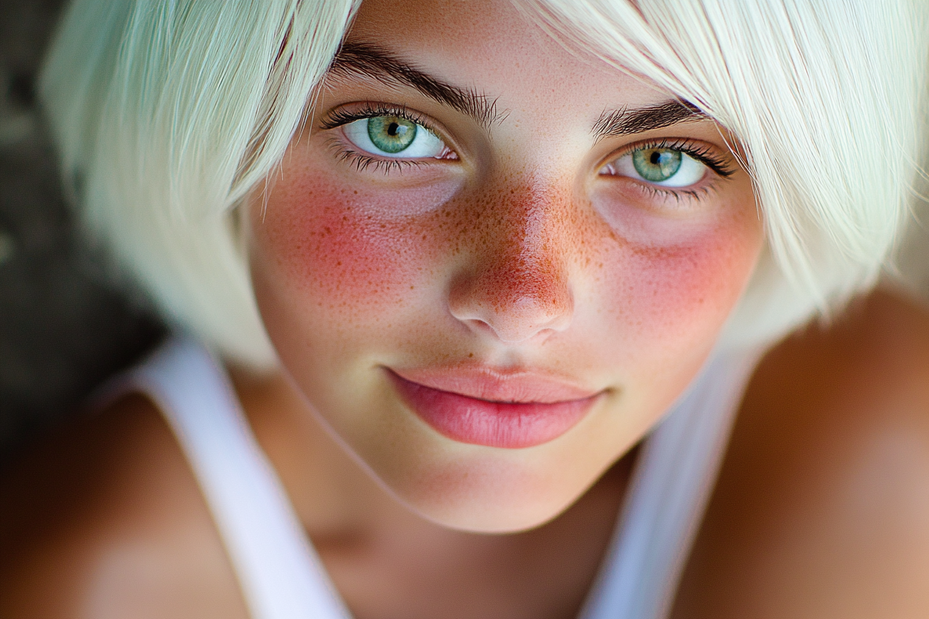 A smiling woman | Source: Midjourney