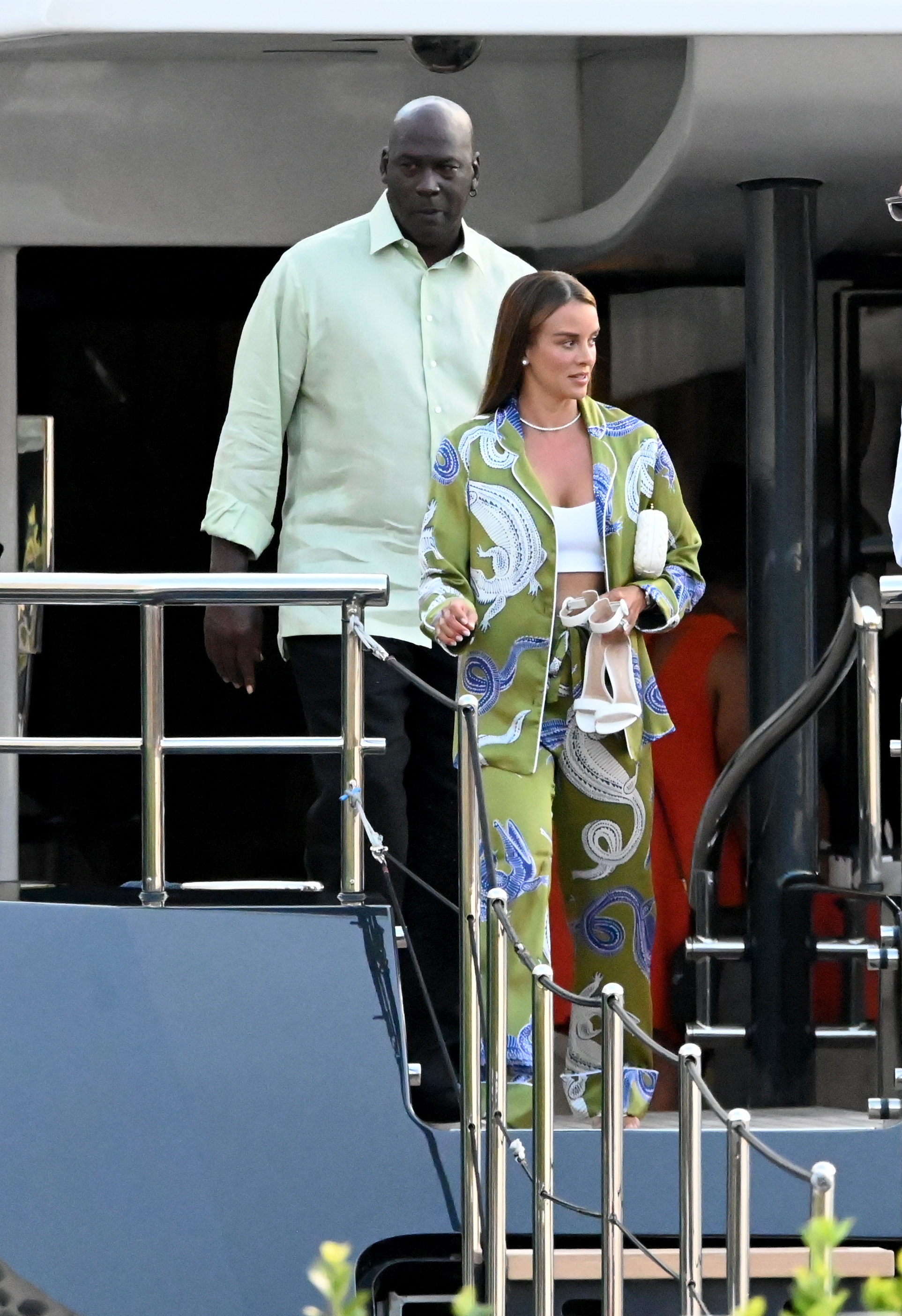 Michael Jordan and Yvette Prieto