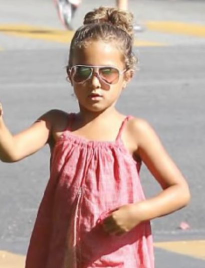 Nahla Ariela Aubry as seen in a video dated December 8, 2014 | Source: YouTube/@TMZ