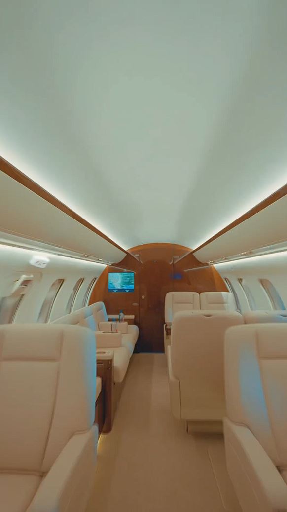 The Bombardier Challenge 650 has luxury fittings