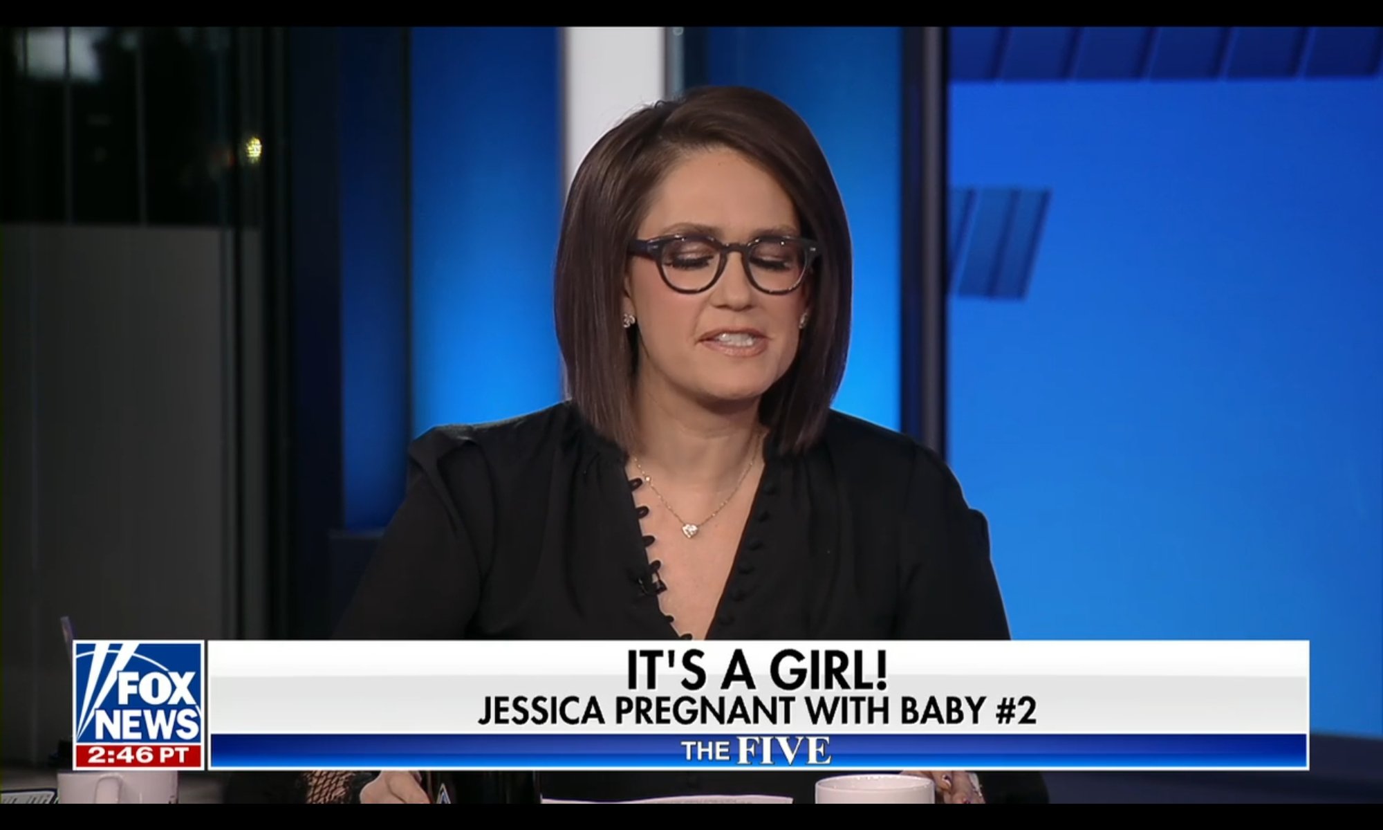 She confirmed she is expecting a baby girl in April