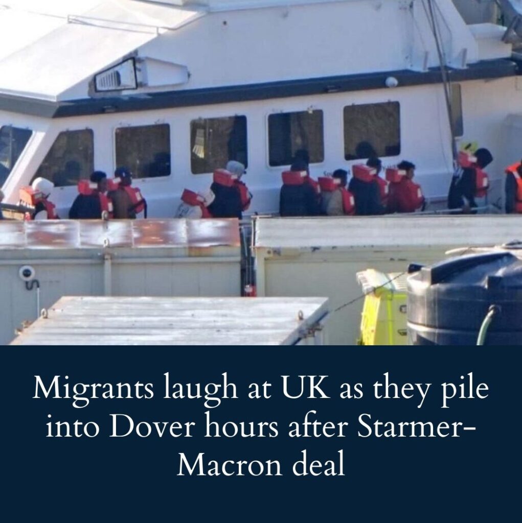 migrants-laugh-at-uk-as-they-pile-into-dover-just-hours-after-starmer-macron-deal