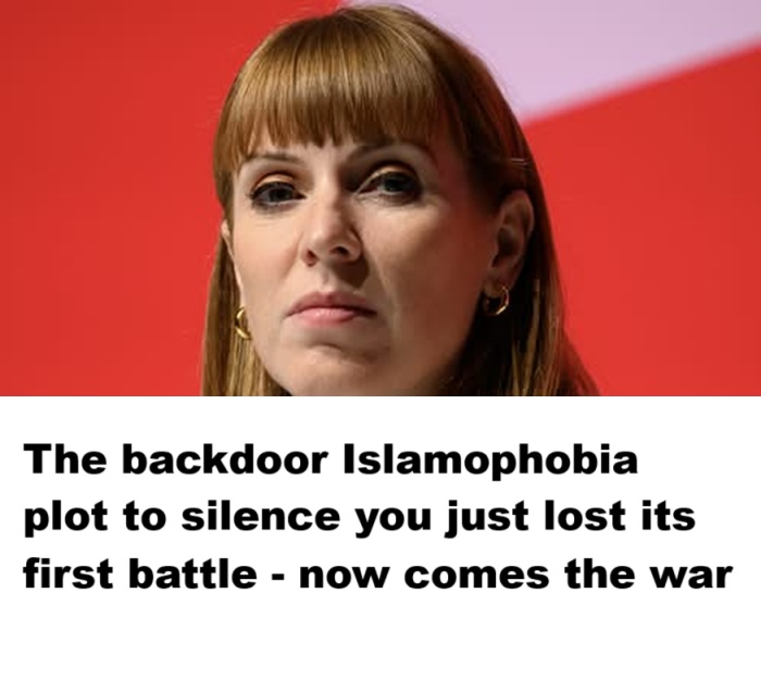 The backdoor Islamophobia plot to silence you just lost its first battle – now comes the war